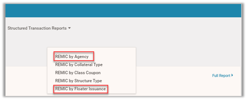 Structured Transaction Reports